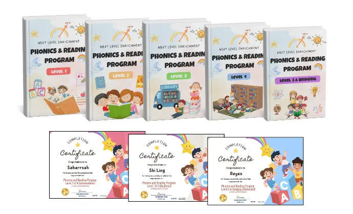 Phonics and reading materials